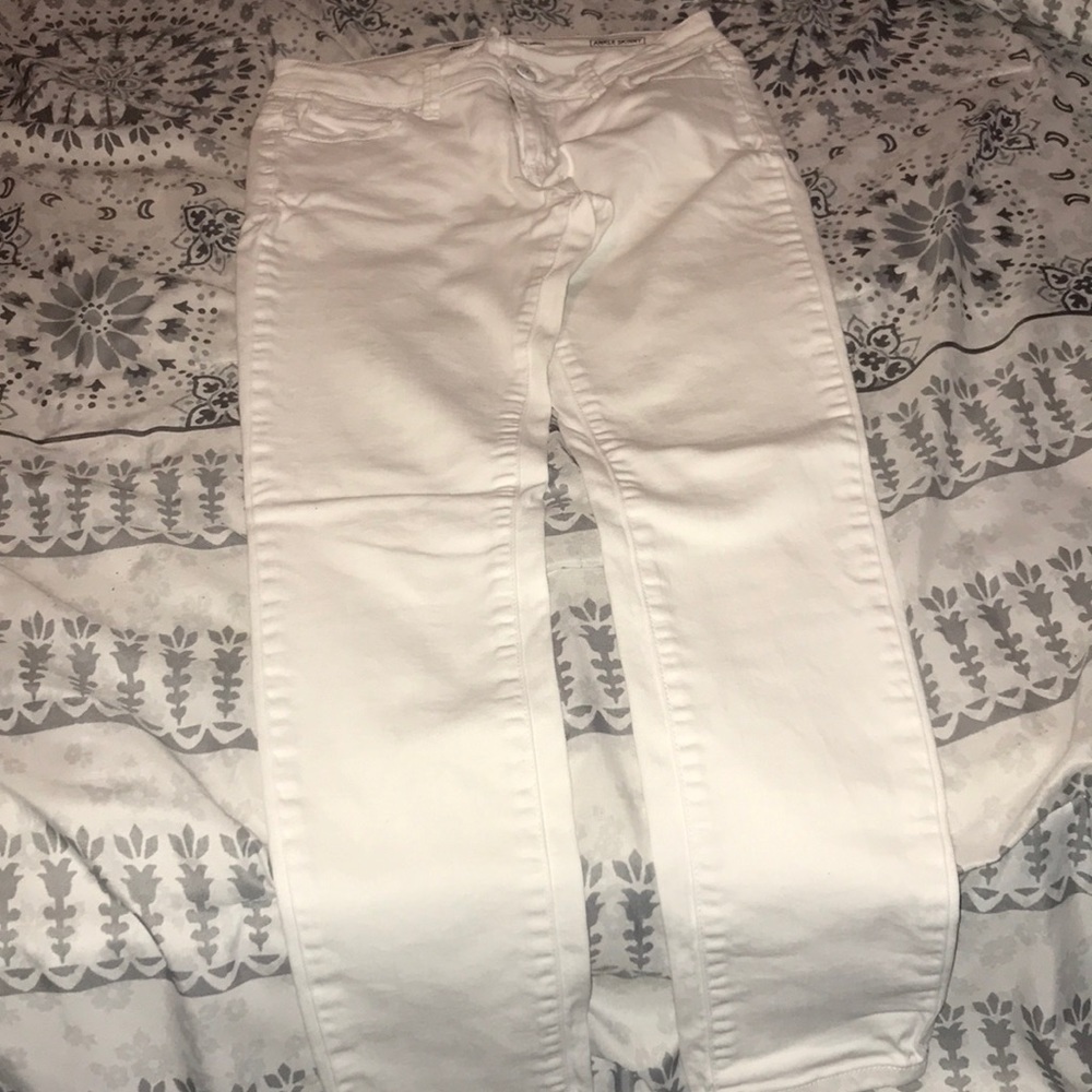 White jeans